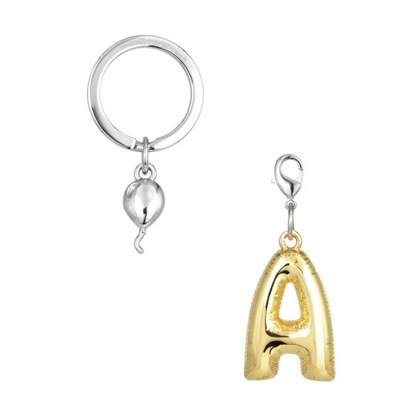 Metalmorphose 3D PARTY ALPHABET "A" KEYCHAIN - Picture 3 of 8